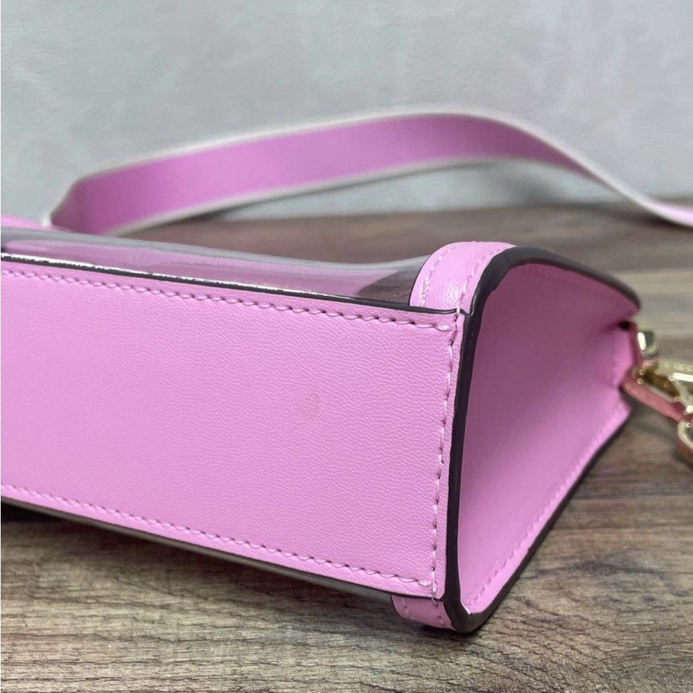 Kate Spade Pink Clear Crossbody with Removable Strap - Picture 5 of 10